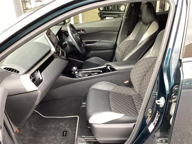 C-HR G モード ネロ 純正SDナビ フルセグ バックカメラ ビルトインETC ハーフレザー パワーシート シートヒーター レーダークルーズコントロール ICS AHB LDA ステアリングスイッチ LEDヘッド BSM(23枚目)