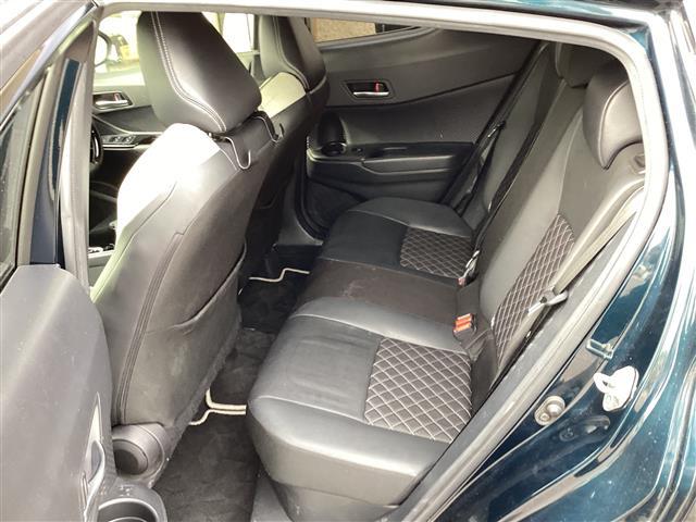 C-HR G モード ネロ 純正SDナビ フルセグ バックカメラ ビルトインETC ハーフレザー パワーシート シートヒーター レーダークルーズコントロール ICS AHB LDA ステアリングスイッチ LEDヘッド BSM(26枚目)