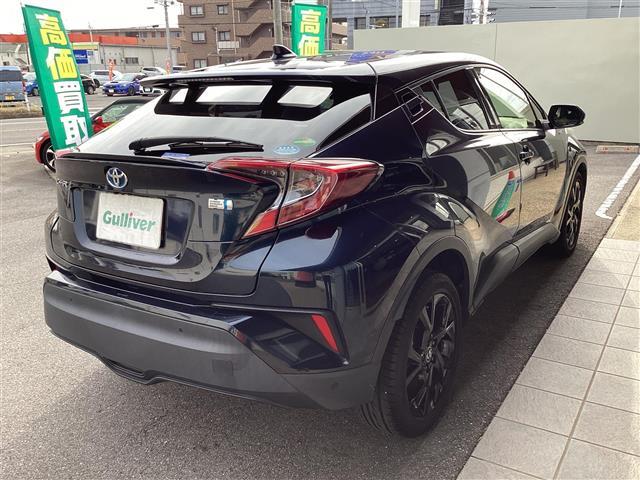 C-HR G モード ネロ 純正SDナビ フルセグ バックカメラ ビルトインETC ハーフレザー パワーシート シートヒーター レーダークルーズコントロール ICS AHB LDA ステアリングスイッチ LEDヘッド BSM(34枚目)