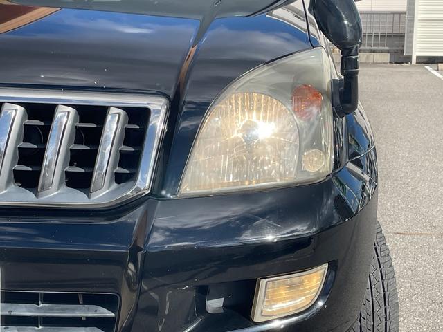 ランドクルーザープラド TXリミテッド ☆写真追加UP☆ ワンオーナー 革シート 社外HDDナビ フルセグ ルーフレール ETC バックカメラ 純正アルミ キーレス オートライト 4WD ワンオーナー 寒冷地仕様 革シート Bモニター(22枚目)