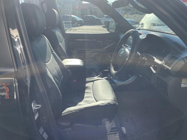 ランドクルーザープラド TXリミテッド ☆写真追加UP☆ ワンオーナー 革シート 社外HDDナビ フルセグ ルーフレール ETC バックカメラ 純正アルミ キーレス オートライト 4WD ワンオーナー 寒冷地仕様 革シート Bモニター(66枚目)