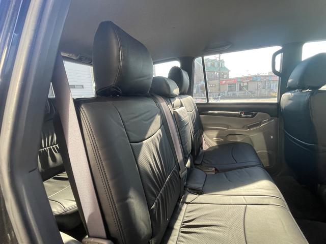 ランドクルーザープラド TXリミテッド ☆写真追加UP☆ ワンオーナー 革シート 社外HDDナビ フルセグ ルーフレール ETC バックカメラ 純正アルミ キーレス オートライト 4WD ワンオーナー 寒冷地仕様 革シート Bモニター(70枚目)