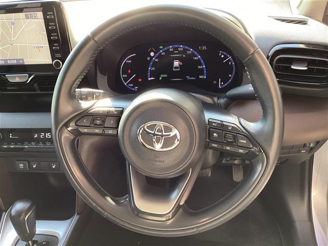 ヤリスクロス ハイブリッドZ ワンオーナー ハーフレザー パワーシート シートヒーター レーダークルーズコントロール BSM AHB LDA PCS ETC ディスプレイオーディオ フルセグ バックカメラ ナビ シートヒーター(42枚目)