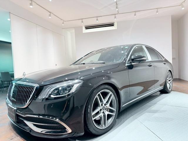 Sクラス S400ハイブリッド 後期 ラグジュアリーPKG 後期ヘッドライト/マイバッハグリル/モニターミラードライブレコーダー/マイバッハバンパー/サンルーフ/ETC(3枚目)