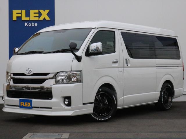 スーパーGL ダークプライムIIワイド ロングボディ カスタムPKG 両側パワースライドドア エアロ Delf03 17インチアルミ ホワイトレター ローダウン ベッドキット車中泊フルフラット ETC SDフルセグナビ パノラミックビュー バックカメラ(47枚目)