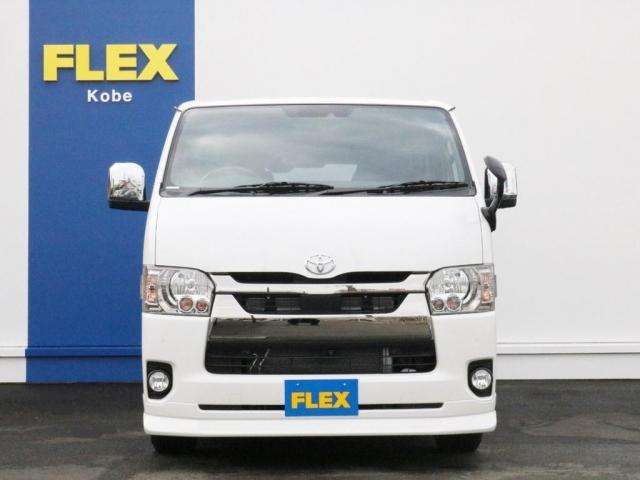 スーパーGL ダークプライムII 未登録新車6型カスタム FLEXシートアレンジVer4 二の字型ベッド車中泊キャンプレジャー仕事対応モデル 対面型ベンチシート エアロフロントリップ 4ナンバー6速ガソリン アルミ SDフルセグナビ(20枚目)