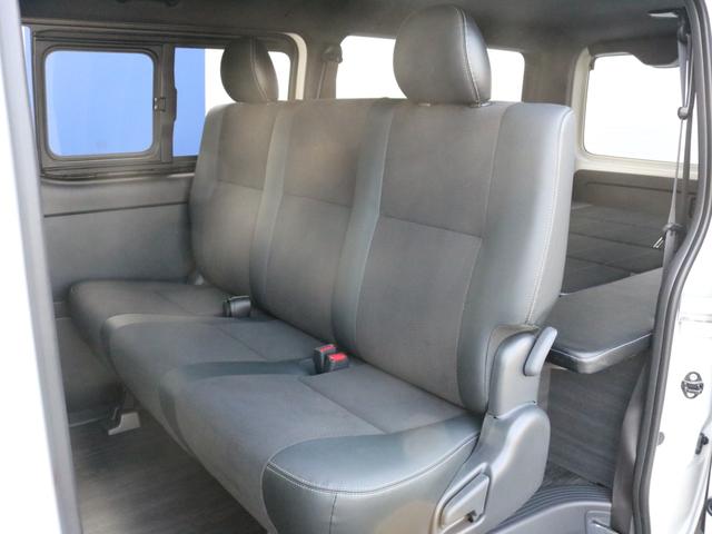 スーパーGL ダークプライムII 未登録新車6型カスタム FLEXシートアレンジVer4 二の字型ベッド車中泊キャンプレジャー仕事対応モデル 対面型ベンチシート エアロフロントリップ 4ナンバー6速ガソリン アルミ SDフルセグナビ(57枚目)