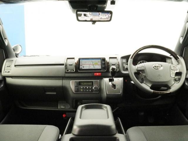 スーパーGL ダークプライムII FLEX ベッドキットType2 Delf02 17インチAW 煌ブラックLEDテールランプ 1.5インチローダウン カロッツェリアSDフルセグナビ デジタルインナーミラー パノラミックビューモニター(2枚目)