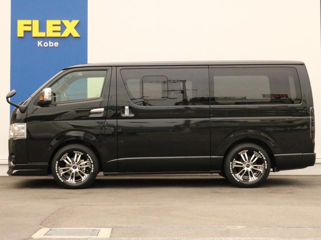 スーパーGL ダークプライムII FLEX ベッドキットType2 Delf02 17インチAW 煌ブラックLEDテールランプ 1.5インチローダウン カロッツェリアSDフルセグナビ デジタルインナーミラー パノラミックビューモニター(27枚目)