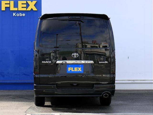 ハイエースバン ロングスーパーGL 令和4年式ハイエースディーゼル4WDモデリスタフルエアロモデリスタブラックシートカバー純正ナビアルパイン製フリップダウンモニター両側パワースライドドアデジタルインナーミラーLEDヘッドランプ(10枚目)