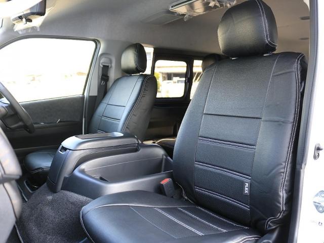 ハイエースワゴン GL ロング 新車ハイエースガソリン2WD内装架装リラクシングカロッツェリア製ナビカロッツェリア製フリップダウンモニターパノラミックビューモニターデジタルインナーミラーパワースライドドアローダウンシートカバー(19枚目)