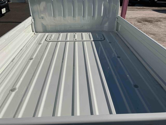 ハイゼットトラック スタンダード 保証 新車保証・まごころ保証 1年間・走行距離無制限付き 走行距離28km CDチューナー マニュアルエアコン 前後コーナーセンサー アイドリングストップ(13枚目)