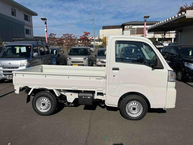 ハイゼットトラック スタンダード 保証 新車保証・まごころ保証 1年間・走行距離無制限付き 走行距離28km CDチューナー マニュアルエアコン 前後コーナーセンサー アイドリングストップ(15枚目)