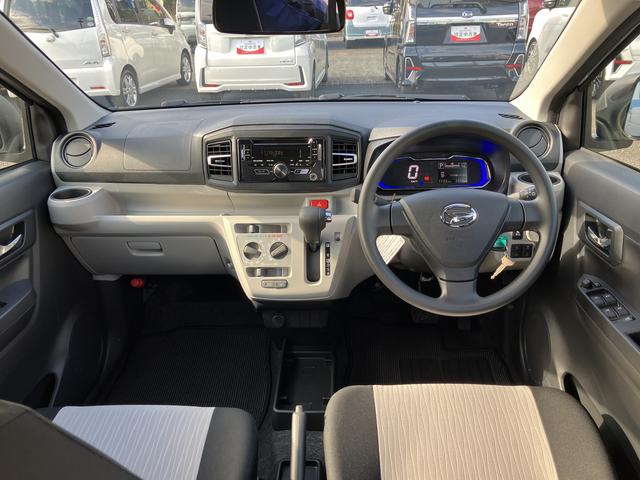 ミライース Ｘ　ＳＡＩＩＩ　ＣＤステレオ　コーナーセンサー　保証　新車保証・まごころ保証　１年間・走行距離無制限付き（5枚目）