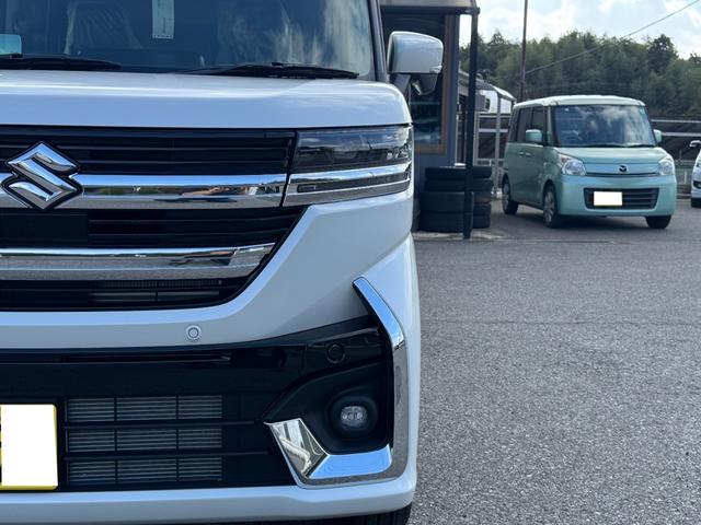 スペーシアカスタム ハイブリッドＸＳターボ　全方位モニター　メモリーナビ　フルセグＴＶ　スズキコネクト対応通信機器　届け出済未使用車　両側パワースライドドア　ステオアリングヒーター　ＨＵＤ　レーダークルーズコントロール　電動パーキング（14枚目）