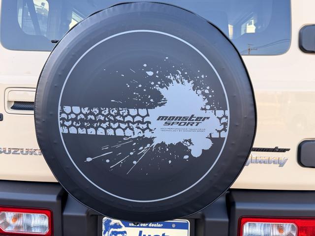 ジムニー ＸＣ　ワンオーナー　ディスプレイオーディオ　バックカメラ　ＥＴＣ　前後ドライブレコーダーＢｌｕｅｔｏｏｔｈ　モンスタースポーツペダルカバー　ブレーキパッド　モンスタースポーツ背面タイヤカバー　５ＭＴ（14枚目）