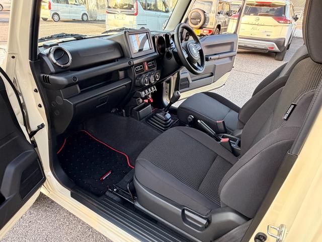 ジムニー ＸＣ　ワンオーナー　ディスプレイオーディオ　バックカメラ　ＥＴＣ　前後ドライブレコーダーＢｌｕｅｔｏｏｔｈ　モンスタースポーツペダルカバー　ブレーキパッド　モンスタースポーツ背面タイヤカバー　５ＭＴ（26枚目）