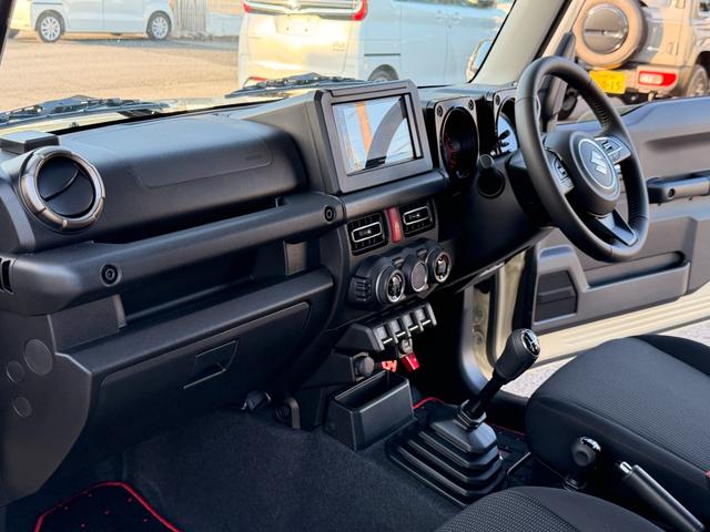 ジムニー ＸＣ　ワンオーナー　ディスプレイオーディオ　バックカメラ　ＥＴＣ　前後ドライブレコーダーＢｌｕｅｔｏｏｔｈ　モンスタースポーツペダルカバー　ブレーキパッド　モンスタースポーツ背面タイヤカバー　５ＭＴ（27枚目）