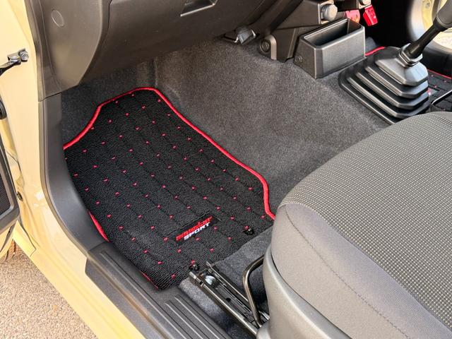 ジムニー ＸＣ　ワンオーナー　ディスプレイオーディオ　バックカメラ　ＥＴＣ　前後ドライブレコーダーＢｌｕｅｔｏｏｔｈ　モンスタースポーツペダルカバー　ブレーキパッド　モンスタースポーツ背面タイヤカバー　５ＭＴ（28枚目）