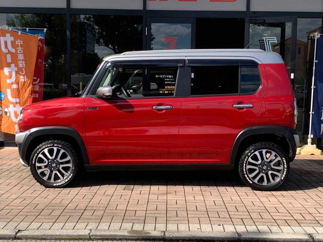 ハスラー ワンオーナー・デュアルカメラブレーキサポート・全方位カメラ・ハーフレザーシート・シートヒーター・純正アルミホイール・純正ナビ・ETC・シートバックテーブル(11枚目)