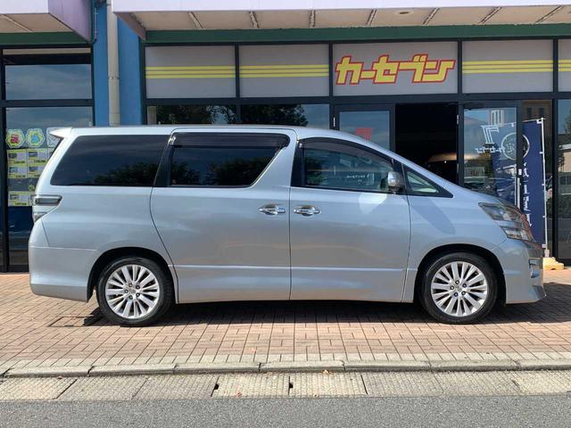 ヴェルファイア クリアランスソナー・バックソナー・バックモニター・ツインサンルーフ・フリップダウンモニター・アルパインナビ・ETC(7枚目)