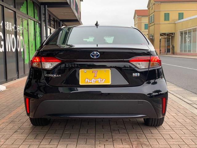 カローラ ハイブリッド ダブルバイビー ワンオーナー・セーフティーセンス・バックモニター・純正ナビ・ETC・リアスポイラー・LEDヘッドライト・モデリスタエアロ(9枚目)