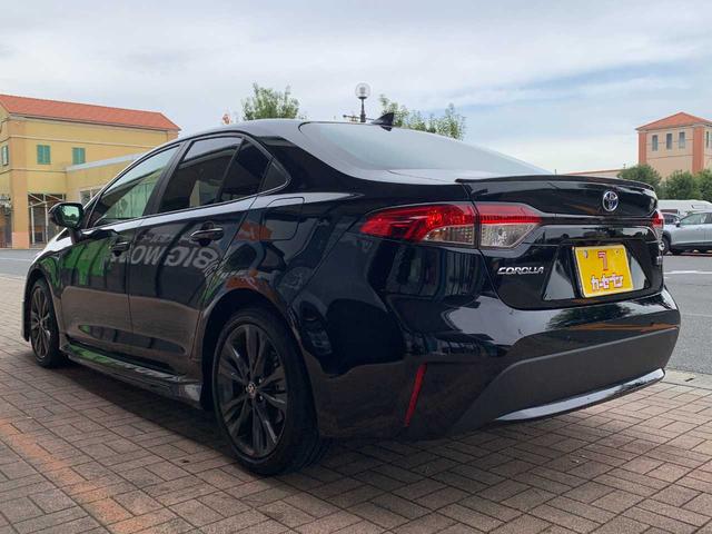 カローラ ハイブリッド ダブルバイビー ワンオーナー・セーフティーセンス・バックモニター・純正ナビ・ETC・リアスポイラー・LEDヘッドライト・モデリスタエアロ(10枚目)