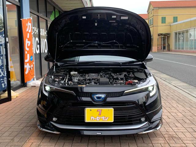 カローラ ハイブリッド ダブルバイビー ワンオーナー・セーフティーセンス・バックモニター・純正ナビ・ETC・リアスポイラー・LEDヘッドライト・モデリスタエアロ(16枚目)