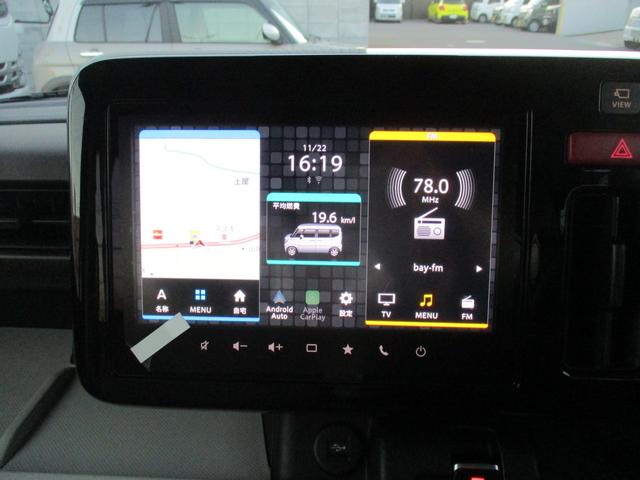 スペーシア ＨＹＢＲＩＤ　Ｘ　９インチナビ　全方位カメラ　電動ＳＤ　初度令和７年４月　車検令和１０年４月２９日　走行１４６６キロ（6枚目）