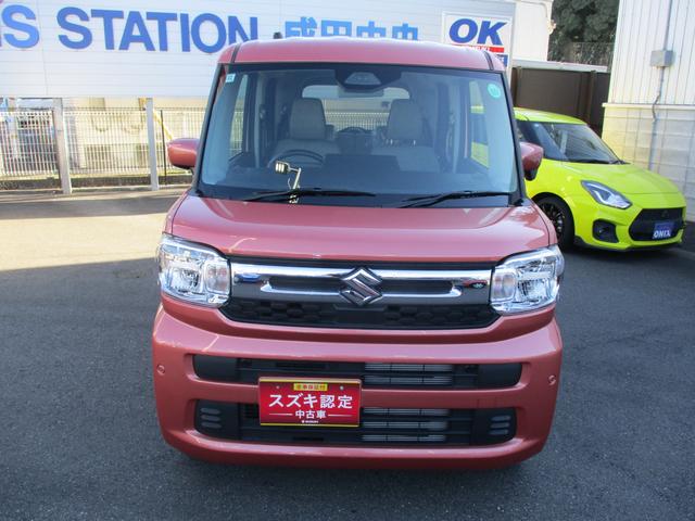 スペーシア ＨＹＢＲＩＤ　Ｇ　オーディオレス　前後軽減ブレーキ　ＬＥＤ　初度令和６年１１月　車検令和９年１１月２７日　走行２７３８キロ（2枚目）