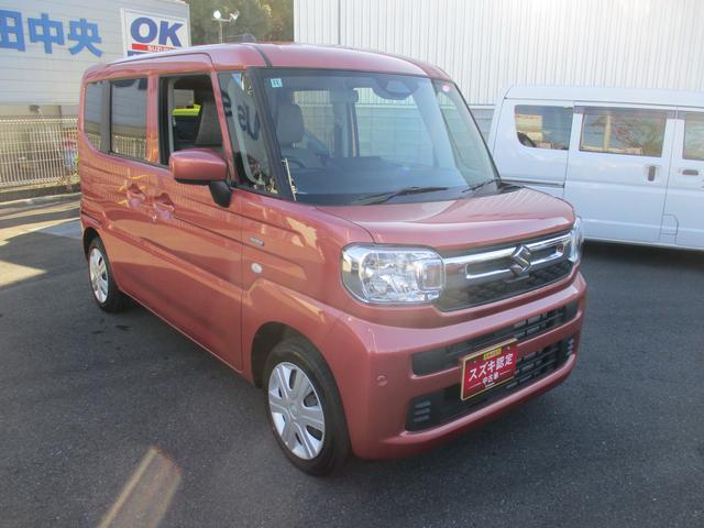 スペーシア ＨＹＢＲＩＤ　Ｇ　オーディオレス　前後軽減ブレーキ　ＬＥＤ　初度令和６年１１月　車検令和９年１１月２７日　走行２７３８キロ（25枚目）