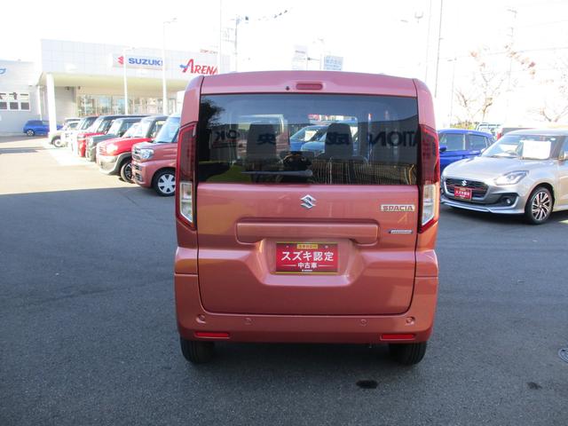 スペーシア ＨＹＢＲＩＤ　Ｇ　オーディオレス　前後軽減ブレーキ　ＬＥＤ　初度令和６年１１月　車検令和９年１１月２７日　走行２７３８キロ（28枚目）