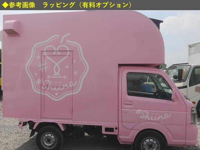 キャリイトラック 　キッチンカー　フードトラック　ケータリングカー　軽ベース　カスタムキッチンカー　カスタムフードトラック　内装新品　移動販売車　カスタム移動販売車　小型キッチンカー（22枚目）