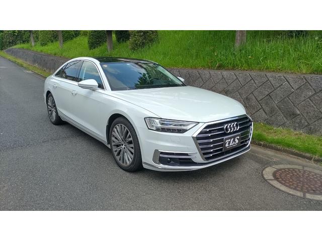 アウディ ａ８６０ｔｆｓｉクワトロ ６０ｔｆｓｉクワトロ 左ハンドル 全周囲カメラ コンフォートｐｋｇ レーザーライトｐｋｇ パノラマｓｒ アダプティブ ドライブアシスト バーチャルコックピッド ベンチレーションシートの中古車 車体価格779万円 19 令和1 年式 走行