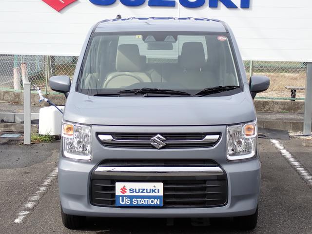 ワゴンR HYBRID FX-S 3型 衝突被害軽減システム 衝突安全ボディ クリアランスソナー レーンアシスト 盗難防止システム キーレスエントリー スマートキー アイドリングストップ ベンチシート フルフラット シートヒーター(5枚目)