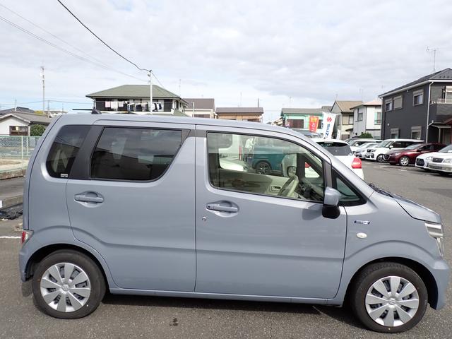 ワゴンR HYBRID FX-S 3型 衝突被害軽減システム 衝突安全ボディ クリアランスソナー レーンアシスト 盗難防止システム キーレスエントリー スマートキー アイドリングストップ ベンチシート フルフラット シートヒーター(7枚目)