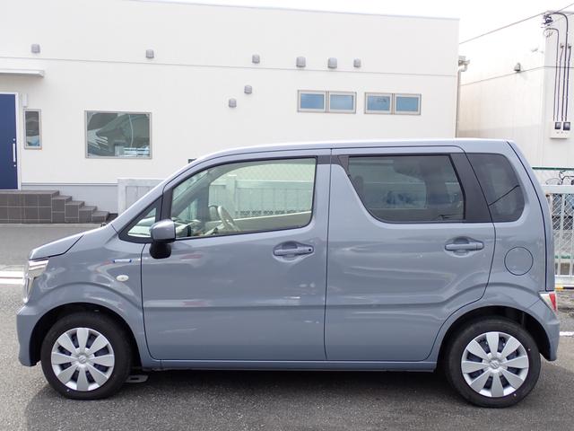 ワゴンR HYBRID FX-S 3型 衝突被害軽減システム 衝突安全ボディ クリアランスソナー レーンアシスト 盗難防止システム キーレスエントリー スマートキー アイドリングストップ ベンチシート フルフラット シートヒーター(11枚目)