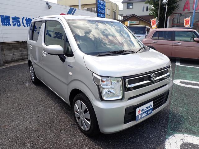 ワゴンR HYBRID FX 2型 衝突被害軽減システム 衝突安全ボディ クリアランスソナー 盗難防止システム キーレスエントリー スマートキー アイドリングストップ ベンチシート フルフラット シートヒーター ETC パワーウィンドウ(6枚目)