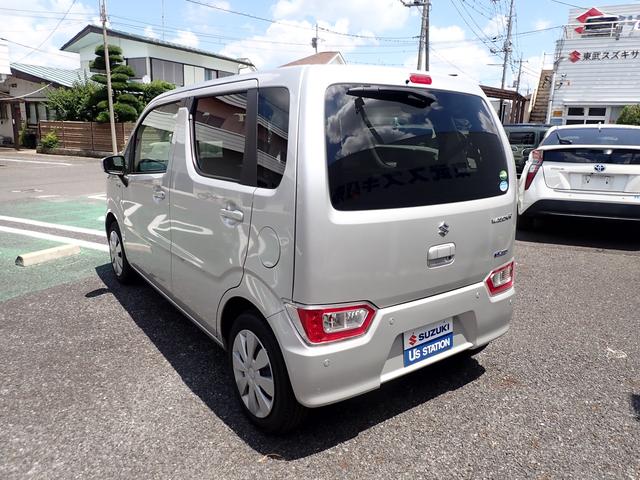 ワゴンR HYBRID FX 2型 衝突被害軽減システム 衝突安全ボディ クリアランスソナー 盗難防止システム キーレスエントリー スマートキー アイドリングストップ ベンチシート フルフラット シートヒーター ETC パワーウィンドウ(10枚目)