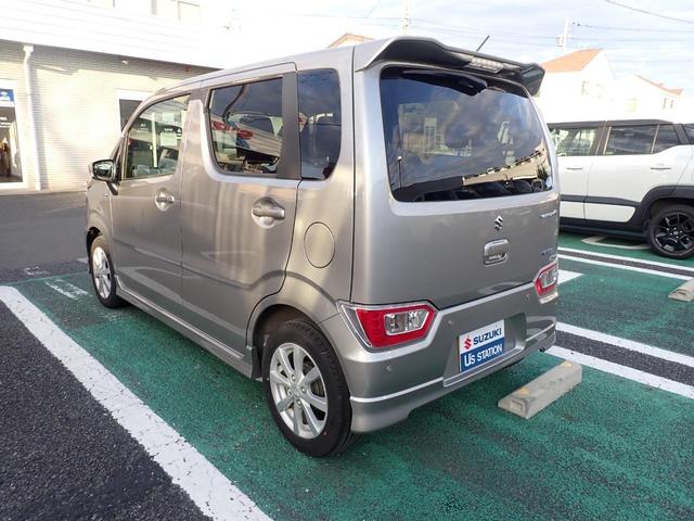 ワゴンＲ ハイブリッドＦＺ　雹害車　ＨＹＢＲＩＤ　スマートキー　アイドリングストップ　禁煙車　ＬＥＤヘッドライト　シートヒーター　スマートキー　記録簿　オートエアコン　オーディオ　ワンオーナー（16枚目）