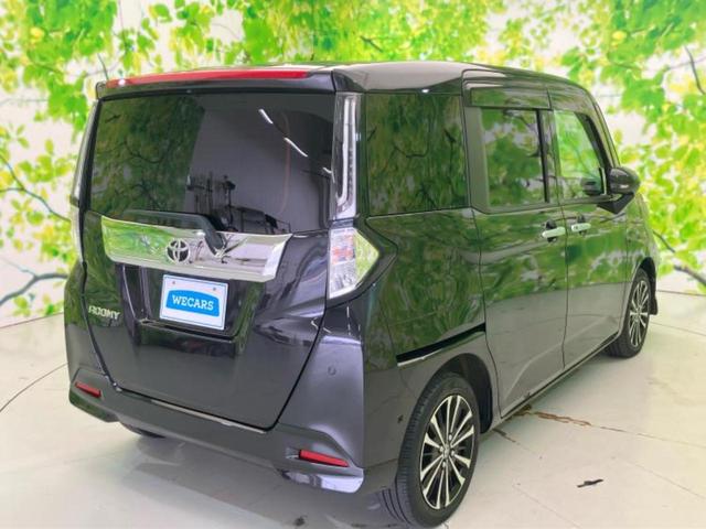 ルーミー カスタムG-T 新品タイヤ/保証書/純正 9インチ SDナビ/衝突安全装置/両側電動スライドドア/パノラミックビューモニター/車線逸脱防止支援システム/パーキングアシスト バックガイド 衝突被害軽減システム 禁煙車(3枚目)