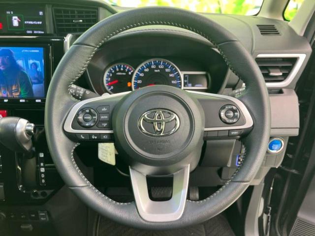 ルーミー カスタムG-T 新品タイヤ/保証書/純正 9インチ SDナビ/衝突安全装置/両側電動スライドドア/パノラミックビューモニター/車線逸脱防止支援システム/パーキングアシスト バックガイド 衝突被害軽減システム 禁煙車(15枚目)