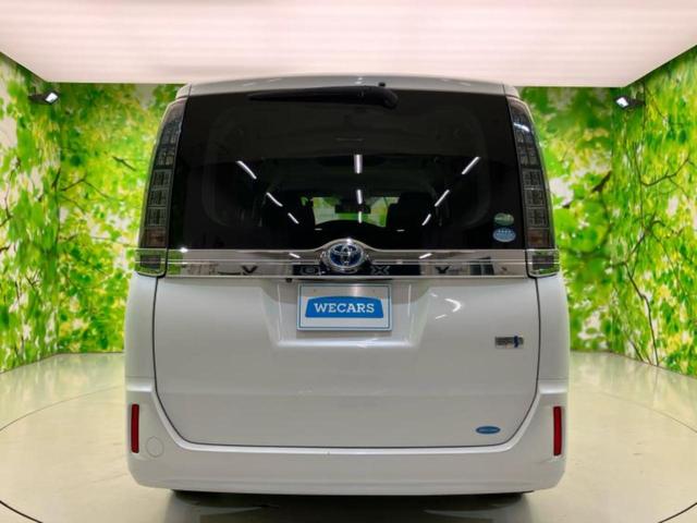 ヴォクシー ハイブリッドＶ　新品タイヤ／純正　９インチ　ＳＤナビ／衝突安全装置／両側電動スライドドア／シートヒーター／車線逸脱防止支援システム／パーキングアシスト　バックガイド／ヘッドランプ　ＬＥＤ　衝突被害軽減システム　禁煙車（50枚目）