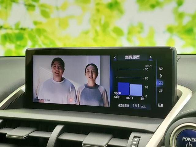 NX NX300h Iパッケージ 新品タイヤ/保証書/純正 SDナビ/プリクラッシュセーフティ/シートヒーター 前席/車線逸脱防止支援システム/シート 合皮/パーキングアシスト バックガイド/電動バックドア 衝突被害軽減システム(13枚目)