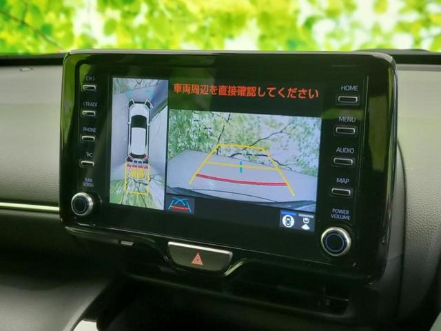 ヤリスクロス ハイブリッドＧ　保証書／ディスプレイオーディオ＋ナビ８インチ／衝突安全装置／パノラミックビューモニター／車線逸脱防止支援システム／パーキングアシスト　バックガイド／ヘッドランプ　ＬＥＤ　衝突被害軽減システム　禁煙車（12枚目）