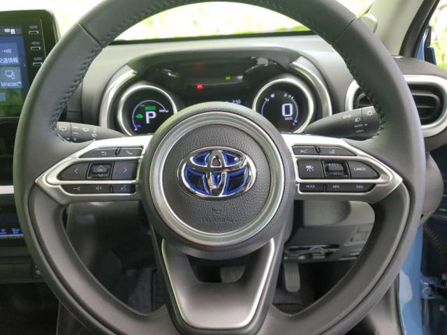 ヤリスクロス ハイブリッドＧ　保証書／ディスプレイオーディオ＋ナビ８インチ／衝突安全装置／パノラミックビューモニター／車線逸脱防止支援システム／パーキングアシスト　バックガイド／ヘッドランプ　ＬＥＤ　衝突被害軽減システム　禁煙車（14枚目）