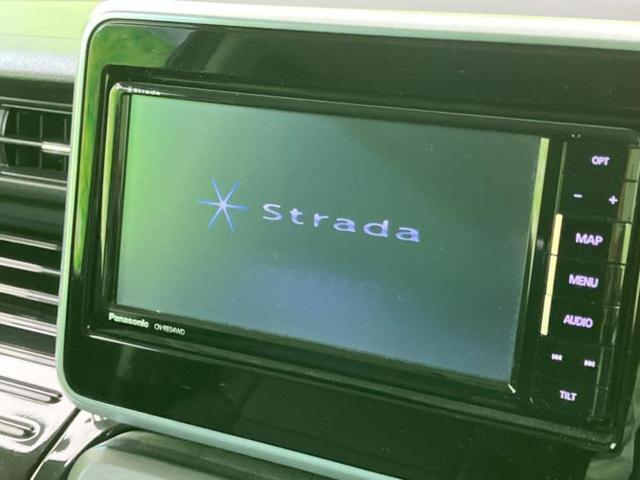 スペーシアカスタム ハイブリッドGS 新品タイヤ/保証書/社外 SDナビ/電動スライドドア/シートヒーター 運転席/ヘッドランプ LED/Bluetooth接続/EBD付ABS/横滑り防止装置/アイドリングストップ/バックモニター 禁煙車(9枚目)