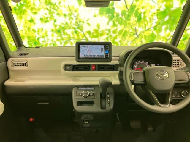 ムーヴキャンバス ストライプスＸ　純正　ナビ／スマートアシスト（トヨタ・ダイハツ）／両側電動スライドドア／車線逸脱防止支援システム／ヘッドランプ　ＬＥＤ／Ｂｌｕｅｔｏｏｔｈ接続／ＥＢＤ付ＡＢＳ／横滑り防止装置　衝突被害軽減システム（4枚目）