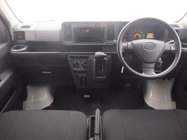 サンバーバン トランスポーター　スマートアシスト　元社用車　タイヤ交換済　スピーカー内臓ＡＭ／ＦＭチューナー　ＥＴＣ　ＬＥＤヘッドライト　両側スライドドア　誤発進抑制制御　誤後進抑制制御　車線逸脱警報機能　先行車発進お知らせ機能　障害物センサー　パワーウィンドウ（6枚目）