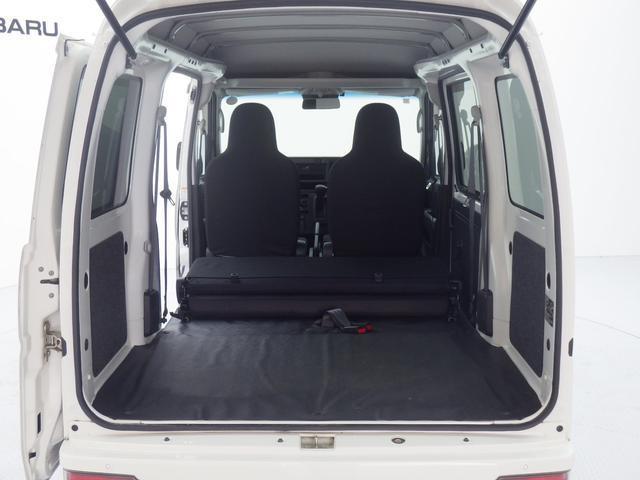 サンバーバン トランスポーター　スマートアシスト　元社用車　タイヤ交換済　スピーカー内臓ＡＭ／ＦＭチューナー　ＥＴＣ　ＬＥＤヘッドライト　両側スライドドア　誤発進抑制制御　誤後進抑制制御　車線逸脱警報機能　先行車発進お知らせ機能　障害物センサー　パワーウィンドウ（34枚目）